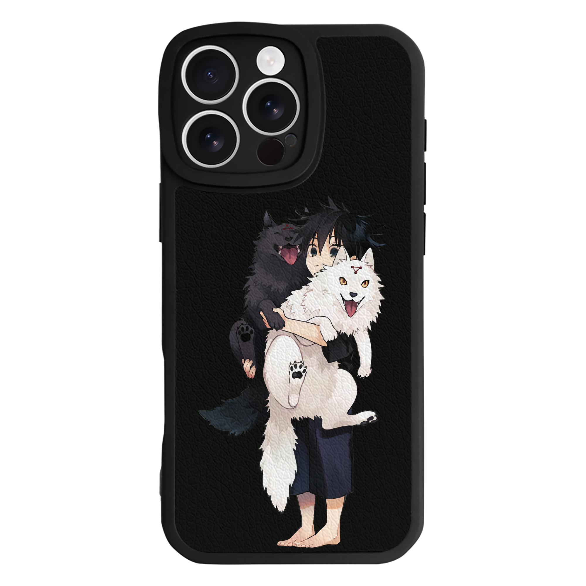 （画像用） 呪術廻戦 Jujutsu Kaisen 【iPhone 16シリーズ対応】シリコンスマホケース（レザー調） 材質：シリコン